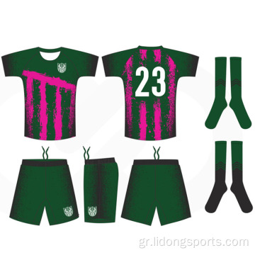 Custom Sportswear Men Soccer Dry Fit ποδοσφαίρου Jersey